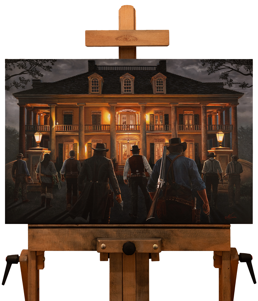 Braithwaite Manor | Original Oil Painting