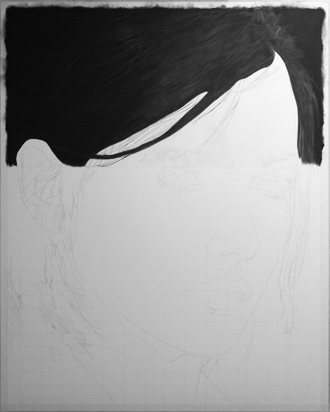 Ellie Williams Charcoal Drawing The Last of Us 2