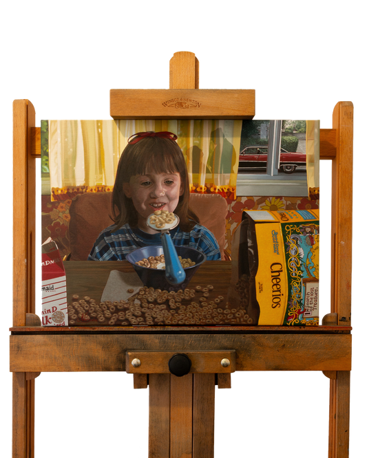 Matilda: A Little Magic | Original Oil Painting
