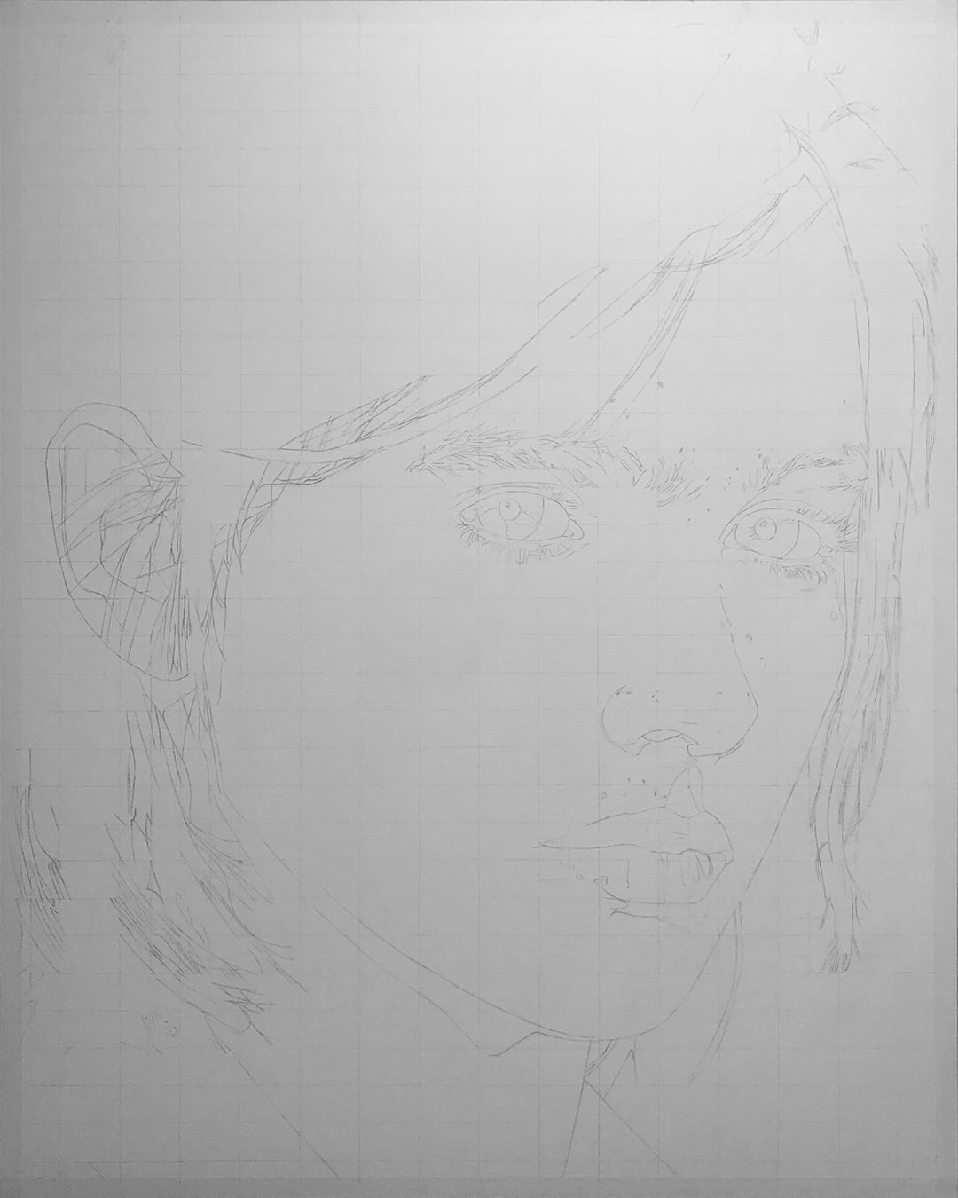 Pencil Drawing Portrait Fine Art Print Signed by Artist 